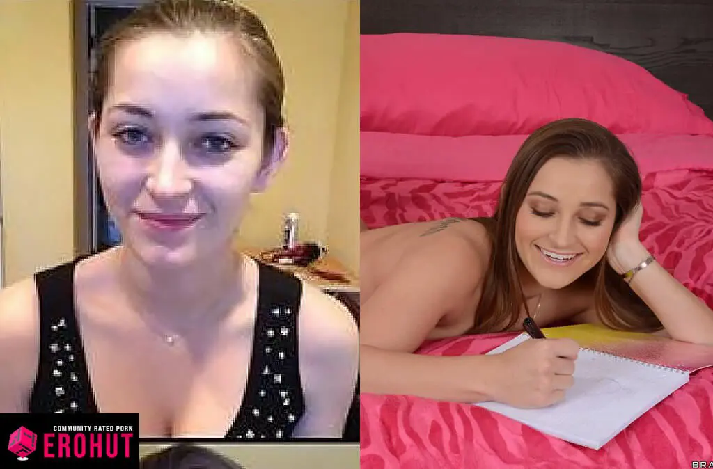 Dani Daniels with and Without Makeup