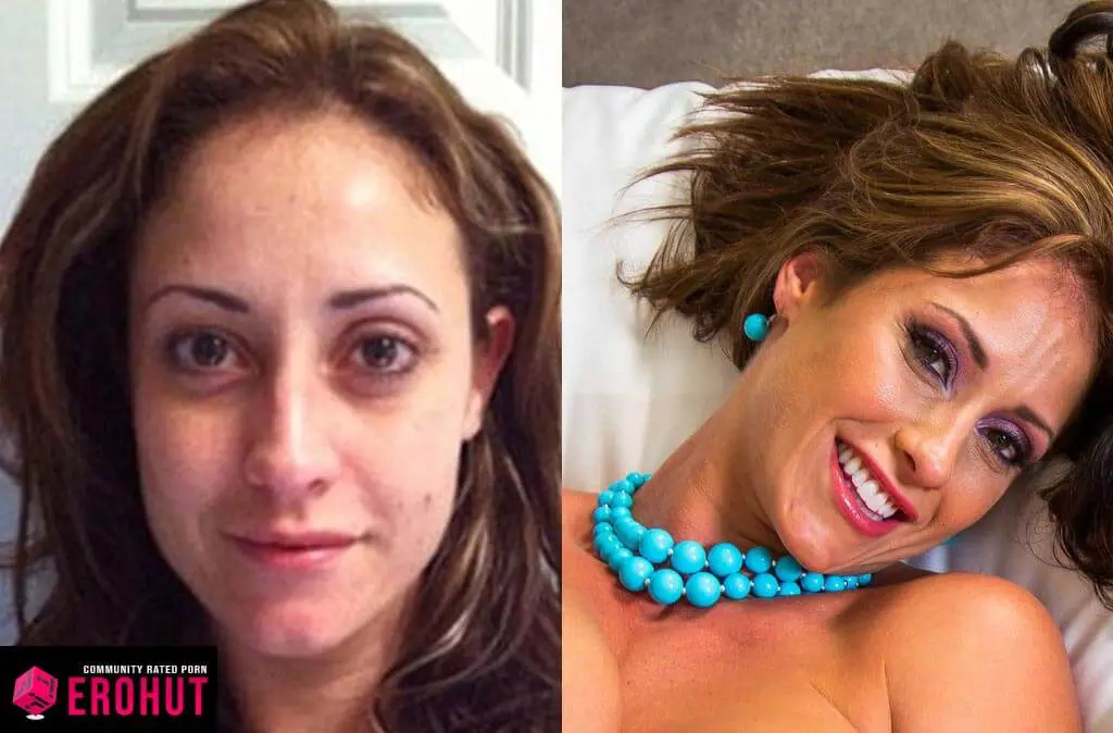 Eva Notty with and Without Makeup