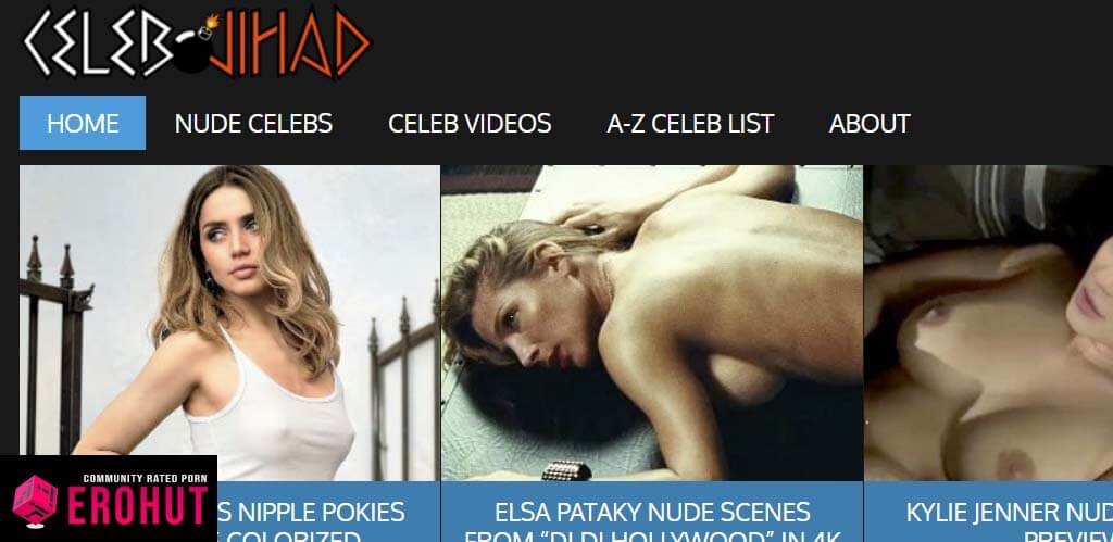 A to z nude celebrities