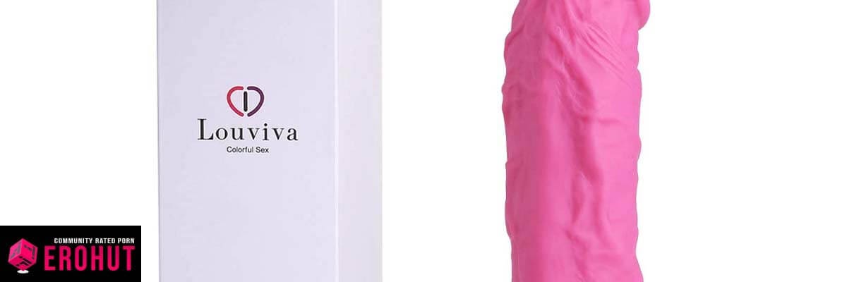 Louviva Pink-9 Inch Suction Cup Dildo