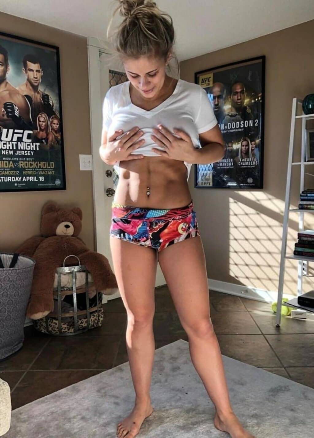 Naked ufc female fighters Former UFC