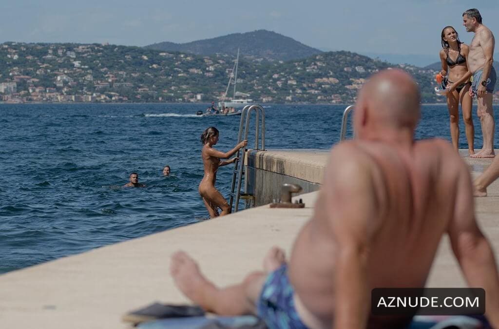 Marisa Papen Nude Public Saint Tropez